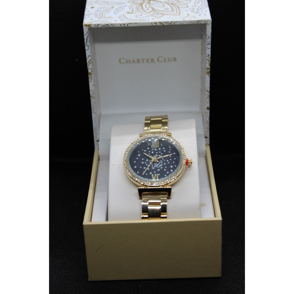 CHARTER CLUB WATCH GOLD‎ COLOR NEW WITH TAGS